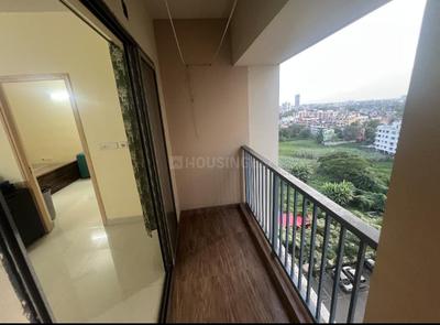 Balcony Image of 780 Sq.ft 2 BHK Apartment / Flat for rent in Unimark Lakewood Estate Phase I, New Garia Kolkata for Rs. 26000