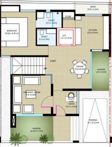 Image of 3500 Sq.ft 4 BHK Villa for sale in Nipania, Indore for Rs. 35000000