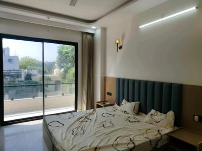 Bedroom Image of 800 Sq.ft 1 RK Apartment / Flat for rent in DLF Phase 5 Gurgaon for Rs. 28000