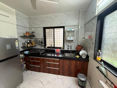 Kitchen Image of 650 Sq.ft 1 BHK Apartment / Flat for rent in Karve Nagar Pune for Rs. 30000