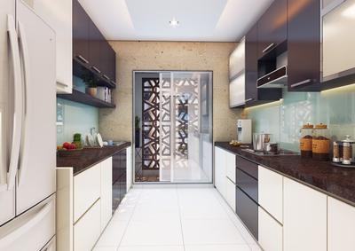 Kitchen Image of 1046 Sq.ft 2 BHK Apartment / Flat for sale in Rassaz Greens , Mira Road East Mira Bhayandar for Rs. 14000000