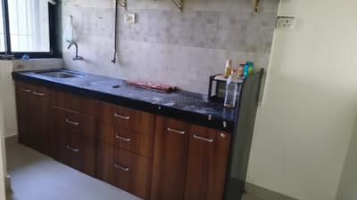 Kitchen Image of 600 Sq.ft 1 BHK Apartment / Flat for sale in S K Heights, Ghansoli Navi Mumbai for Rs. 8000000