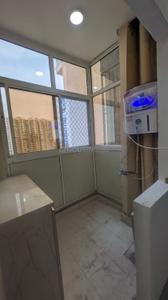 Kitchen Image of 1050 Sq.ft 2 BHK Apartment / Flat for rent in Amaantra Crystal, Mahurali Ghaziabad for Rs. 17000
