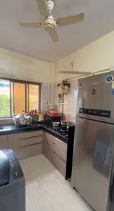 Kitchen Image of 550 Sq.ft 1 BHK Apartment / Flat for rent in Andheri West Mumbai for Rs. 45500