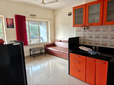 Kitchen Image of 600 Sq.ft 1 BHK Apartment / Flat for sale in Chamunda Pamela Palms, Anjuna Goa for Rs. 12500000