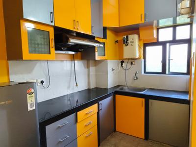 Kitchen Image of 900 Sq.ft 2 BHK Apartment / Flat for rent in Primarc Southwinds, Rajpur Kolkata for Rs. 26000