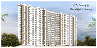 Image of 560 Sq.ft 1 BHK Apartment / Flat for sale in New Front 48 Central Park, Hadapsar, Pune for Rs. 4000000
