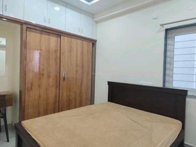 Bedroom Image of 750 Sq.ft 1 BHK Apartment / Flat for rent in Kondapur Hyderabad for Rs. 25800