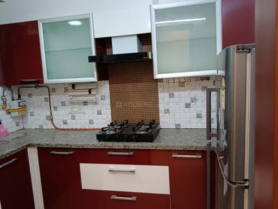 Kitchen Image of 1800 Sq.ft 3 BHK Builder Floor for rent in Hauz Khas New Delhi for Rs. 250000