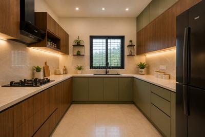 Kitchen Image of 2000 Sq.ft 3 BHK Independent House for sale in Koppam Palakkad for Rs. 6950000