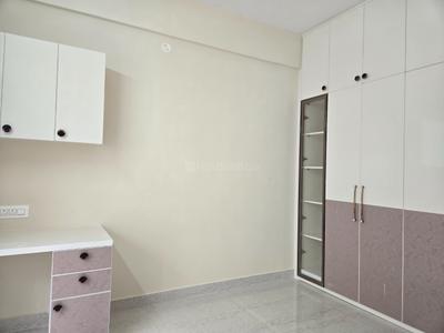 Bedroom Image of 1450 Sq.ft 3 BHK Apartment / Flat for rent in Srivara Vasudha, Bangalore City Municipal Corporation Layout Bengaluru for Rs. 42000