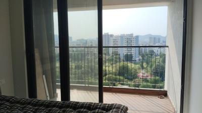 Balcony Image of 810 Sq.ft 2 BHK Apartment / Flat for rent in Rahul Aston, Hinjawadi Pune for Rs. 35000