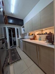 Kitchen Image of 1595 Sq.ft 3 BHK Apartment / Flat for sale in Bhartiya Nikoo Homes II East by Bhartiya City Builders, Thanisandra Bengaluru for Rs. 23200000