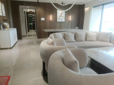 Living Room Image of 2900 Sq.ft 3 BHK Apartment / Flat for sale in Arham Satyam Valencia, Kharghar Navi Mumbai for Rs. 40000000