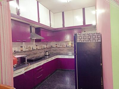 Kitchen Image of 1250 Sq.ft 3 BHK Independent House for rent in RT Nagar Bengaluru for Rs. 32000