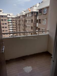 Balcony Image of 1000 Sq.ft 2 BHK Apartment / Flat for rent in Bicholi Hapsi Indore for Rs. 10000