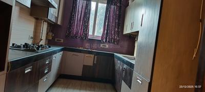 Kitchen Image of 2000 Sq.ft 4 BHK Builder Floor for sale in Malviya Nagar New Delhi for Rs. 45000000