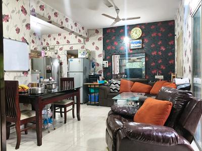 Living Room Image of 1450 Sq.ft 3 BHK Apartment / Flat for rent in Khadki Pune for Rs. 40000