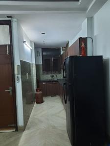 Kitchen Image of 550 Sq.ft 1 BHK Builder Floor for rent in Pitampura New Delhi for Rs. 17800