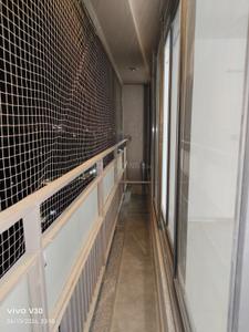 Balcony Image of 1800 Sq.ft 3 BHK Apartment / Flat for rent in Vaishno Devi Circle Ahmedabad for Rs. 30000
