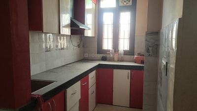 Kitchen Image of 1200 Sq.ft 3 BHK Apartment / Flat for sale in Krishna Vatika, Nai Basti Dundahera Ghaziabad for Rs. 4500000