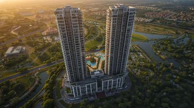 Image of 869 Sq.ft 2 BHK Apartment / Flat for sale in Godrej Tower 4 Green Terraces Godrej City, Panvel, Navi Mumbai for Rs. 12400000