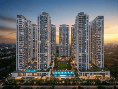 Building Image of 841 Sq.ft 2 BHK Apartment / Flat for sale in Rustomjee La Vie Wing B, Thane West Thane for Rs. 12330000
