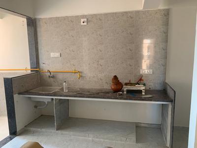 Kitchen Image of 1000 Sq.ft 2 BHK Apartment / Flat for sale in Mansi Empire, Ghuma Ahmedabad for Rs. 7000000