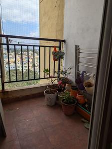 Balcony Image of 1220 Sq.ft 2 BHK Apartment / Flat for sale in White Field Ville, Whitefield Bengaluru for Rs. 10650000