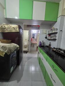 Kitchen Image of 669 Sq.ft 1 BHK Apartment / Flat for rent in Kalwa Thane for Rs. 31000