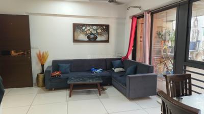 Living Room Image of 1296 Sq.ft 2 BHK Apartment / Flat for rent in Zundal Ahmedabad for Rs. 30000