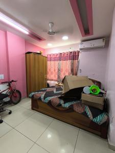 Bedroom Image of 900 Sq.ft 2 BHK Apartment / Flat for rent in Dhyan Residency, Harni Vadodara for Rs. 18000