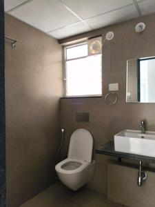 Bedroom Three Image of 1404 Sq.ft 3 BHK Apartment / Flat for rent in Runwal The Central Park, Chinchwad Pune for Rs. 50000