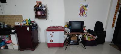 Hall Image of 600 Sq.ft 1 RK Apartment / Flat for rent in Designarch E Homes, Surajpur Greater Noida for Rs. 15000