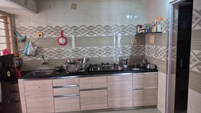 Kitchen Image of 1313 Sq.ft 2 BHK Apartment / Flat for rent in Prathna Greens, Sargasan Gandhinagar for Rs. 19000
