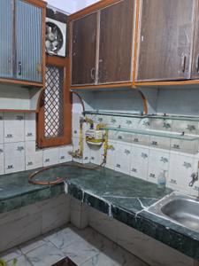 Kitchen Image of 400 Sq.ft 1 BHK Apartment / Flat for rent in Vaishali Ghaziabad for Rs. 16000
