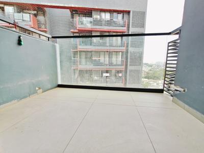 Balcony Image of 1600 Sq.ft 3 BHK Apartment / Flat for rent in Gurukul Ahmedabad for Rs. 45000