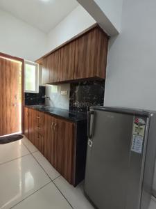 Kitchen Image of 695 Sq.ft 1 BHK Apartment / Flat for rent in Scheme No 113 Indore for Rs. 19999