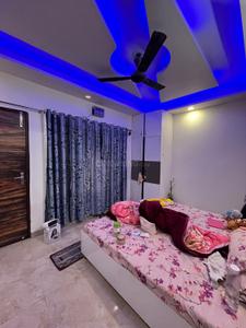 Bedroom Image of 800 Sq.ft 2 BHK Builder Floor for rent in DDA Akshardham Apartments, Sector 19 Dwarka New Delhi for Rs. 32000