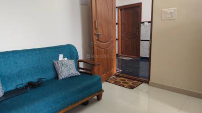 Living Room Image of 620 Sq.ft 1 BHK Apartment / Flat for rent in Halasuru Bengaluru for Rs. 32000