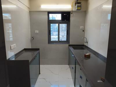 Kitchen Image of 418 Sq.ft 1 BHK Apartment / Flat for rent in Kaveri Heights, Ghatkopar East Mumbai for Rs. 42000