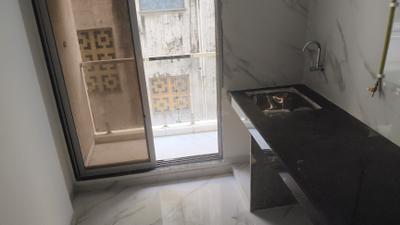 Kitchen Image of 526 Sq.ft 1 BHK Apartment / Flat for sale in Krishna Krupa And Pramila CHS, Thane West Thane for Rs. 12000000