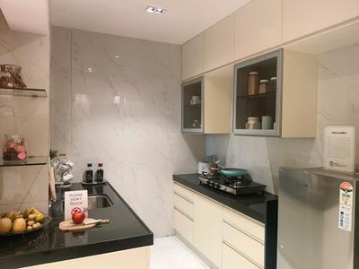 Kitchen Image of 650 Sq.ft 1 BHK Apartment / Flat for sale in Runwal Gardens Phase 3 Bldg No 24 To 26, Dombivli East Thane for Rs. 6100000