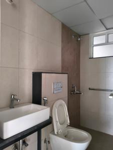 Common Bathroom Image of 879 Sq.ft 2 BHK Apartment / Flat for sale in Godrej Hillside 1, Mahalunge Pune for Rs. 7400000