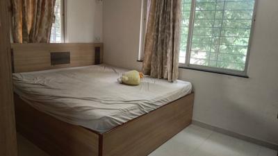 Bedroom Image of 1100 Sq.ft 2.5 BHK Apartment / Flat for rent in Akshay Tower, Wakad Pune for Rs. 42000