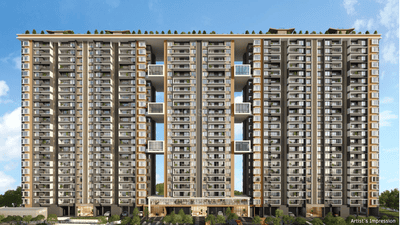 Image of 1508 Sq.ft 3 BHK Apartment / Flat for sale in Siddhashila Treasure Troves, Wakad, Pune for Rs. 12200000