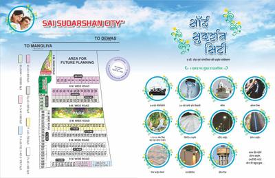 Image of 680 Sq.ft Residential Plot / Land for sale in Rabsukh Sai Sudarshan City Phase 1, Manglia, Indore for Rs. 3264000