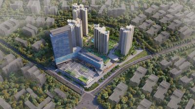 Image of 1640 Sq.ft 3 BHK Apartment / Flat for sale in Chordia World Three Solitaire World, Bibwewadi, Pune for Rs. 28500000
