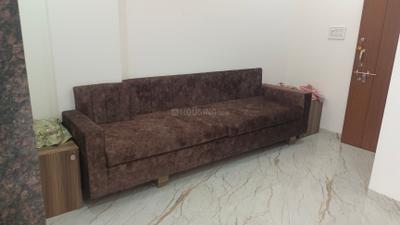 Living Room Image of 638 Sq.ft 1 BHK Apartment / Flat for rent in Mahalakshmi Nagar Indore for Rs. 17000