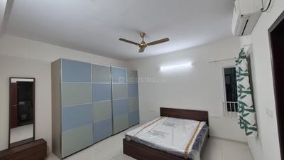 Bedroom Image of 2500 Sq.ft 4 BHK Apartment / Flat for rent in L And T Raintree Boulevard, Sahakara Nagar Bengaluru for Rs. 125000